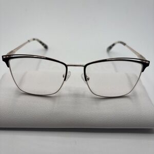 Marie Claire Women's 6346 Black/Gold  Eyeglasses Frames Size 54-17-140mm #C190